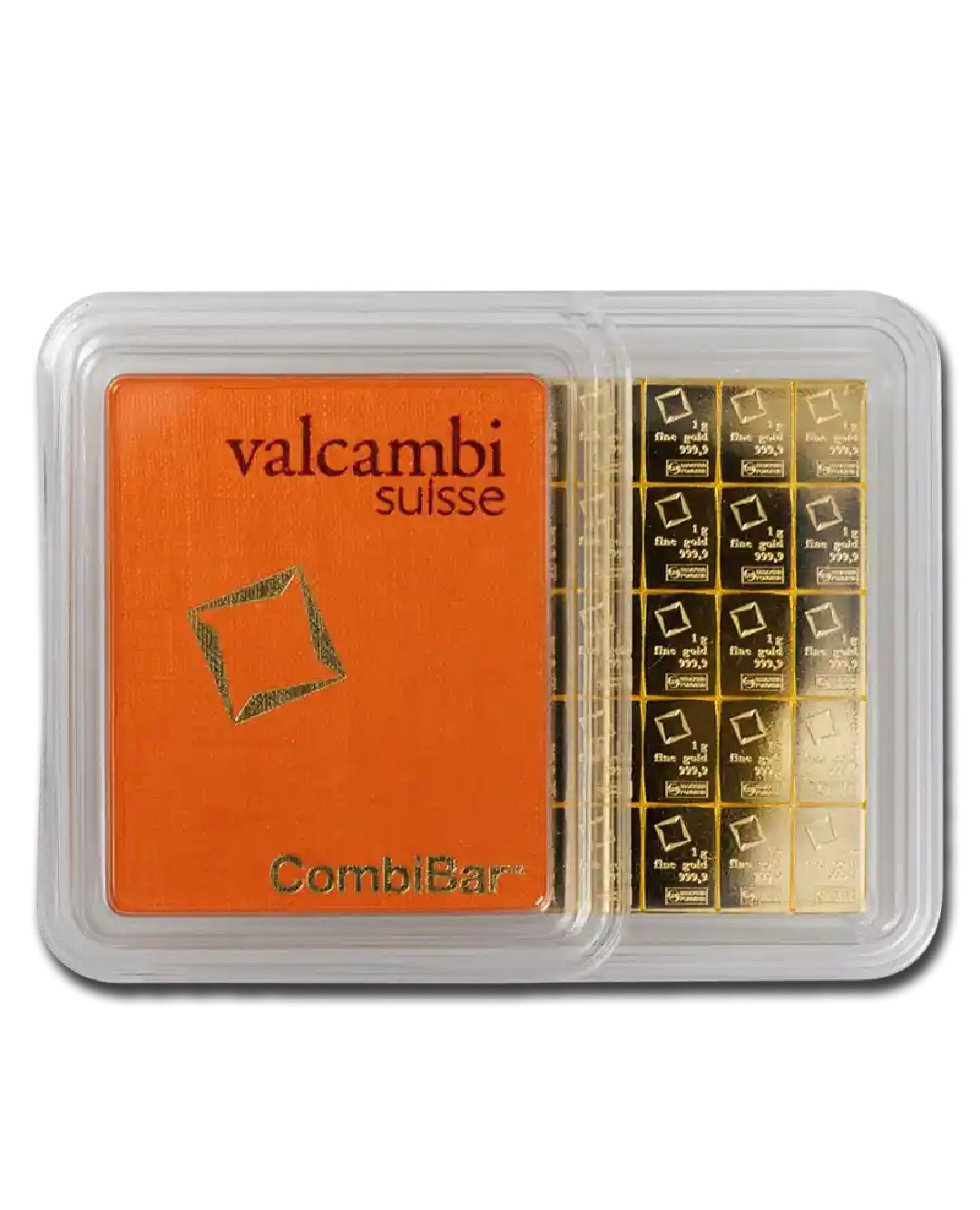 50 Gram Valcambi Gold CombiBar™ - In Assay