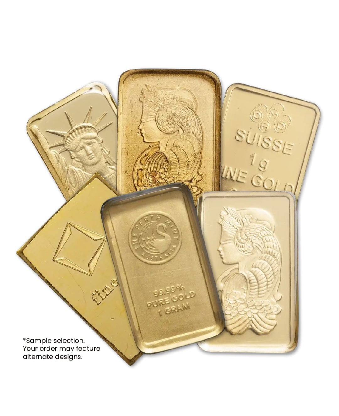 I Gram Gold Bar (random design)