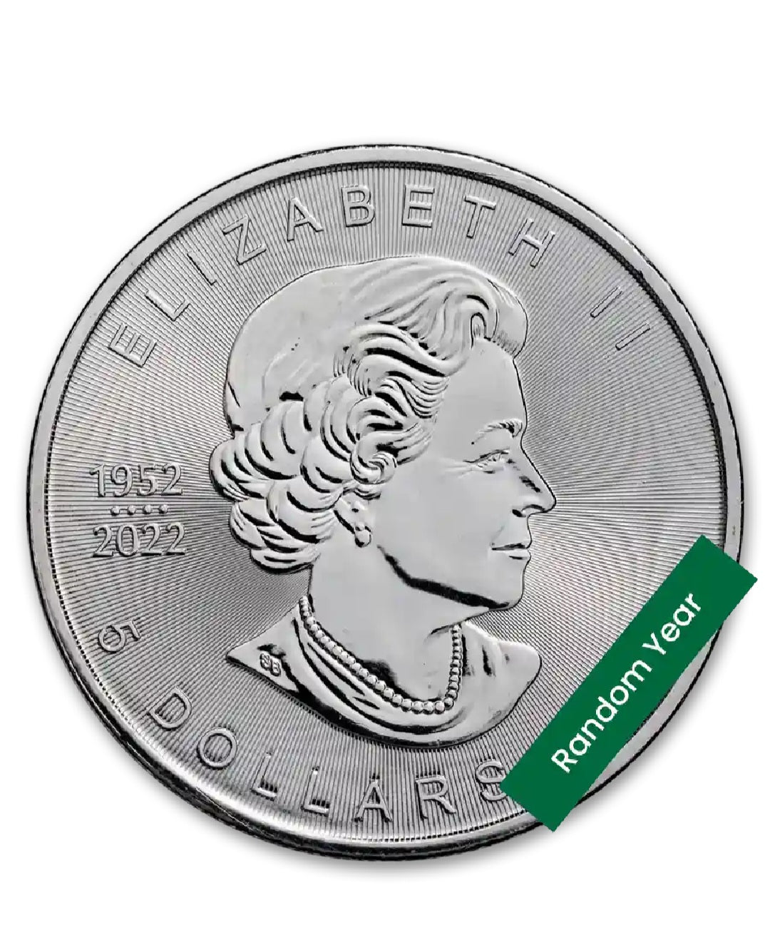 1 Ounce Silver Maple Leaf (random year)