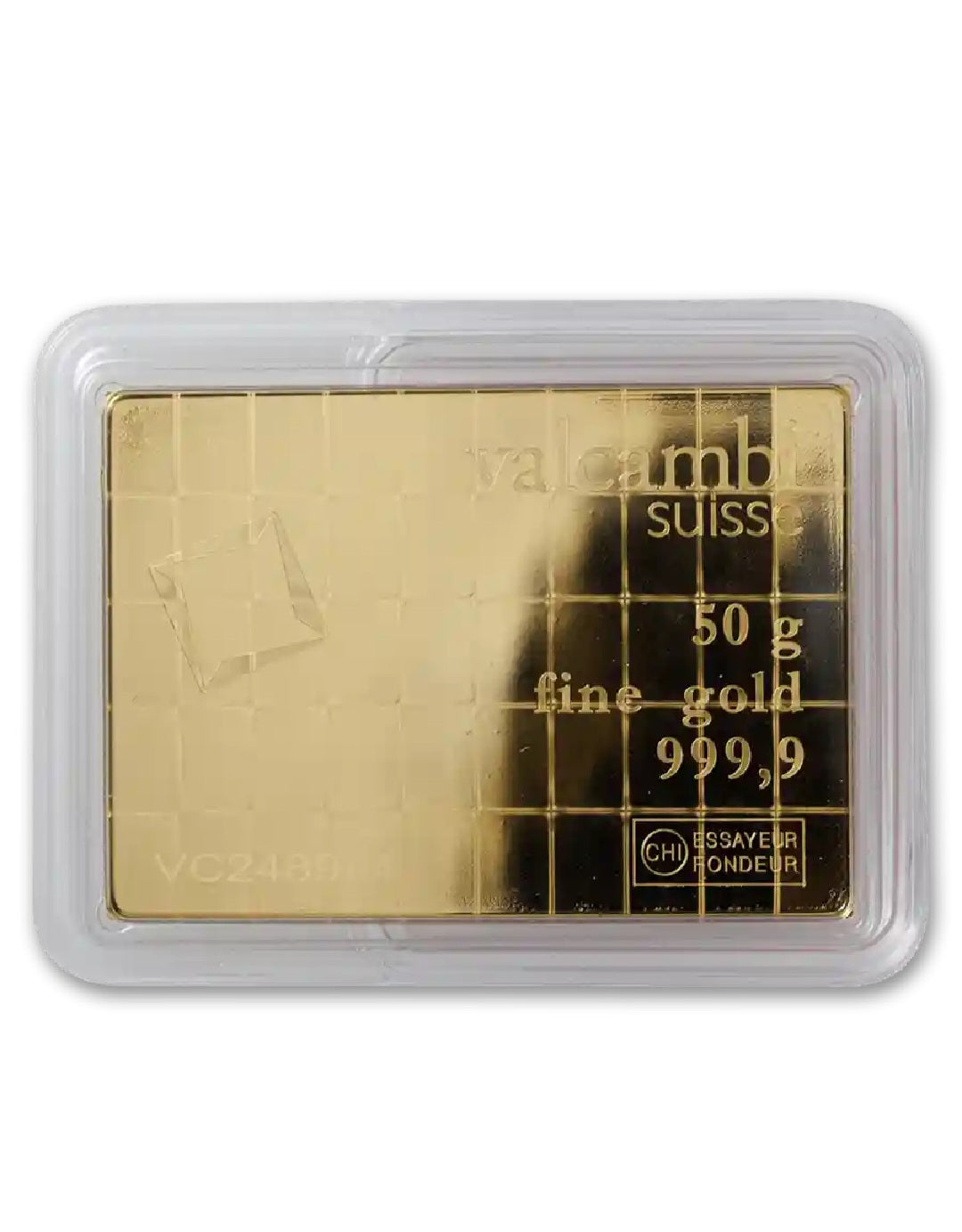 50 Gram Valcambi Gold CombiBar™ - In Assay
