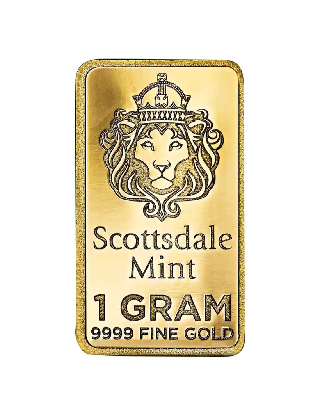 100 Scottsdale Mint 1 Gram Gold Bars