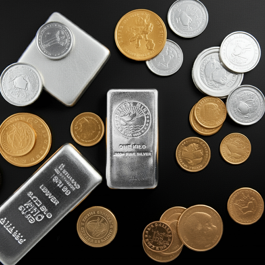 1 Kilo First Mint .999 Fine Silver Bar