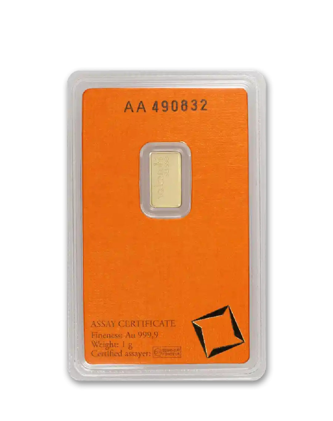 1 Gram Gold Bar random (in assay)