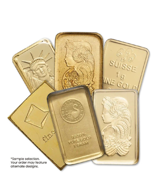 I Gram Gold Bar (random design)