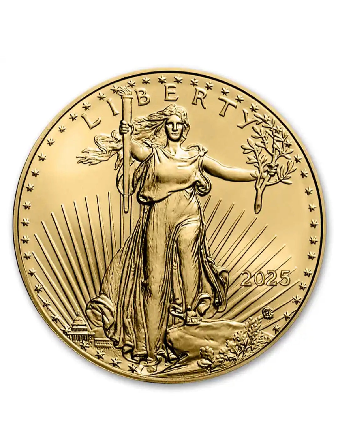 1/4 oz Gold American Eagle $10 coin