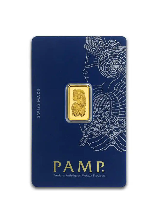 2.5 Gram PAMP Gold Bar (in assay)