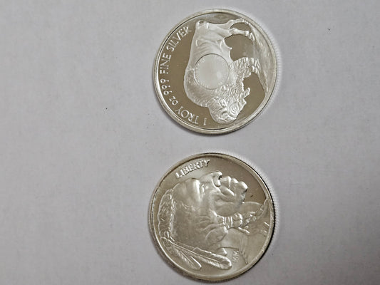 Generic 1 Ounce Silver Buffalo