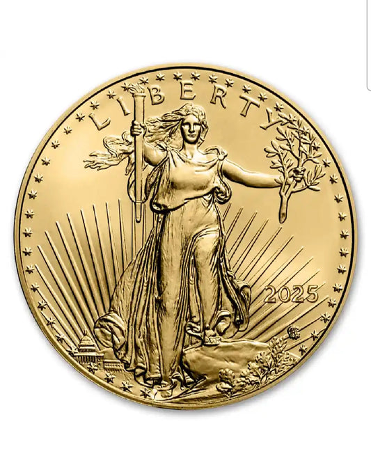 1 Oz Gold American Eagle $50 coin