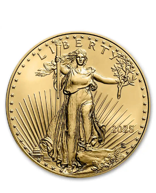 1/2 oz Gold American Eagle $25 coin